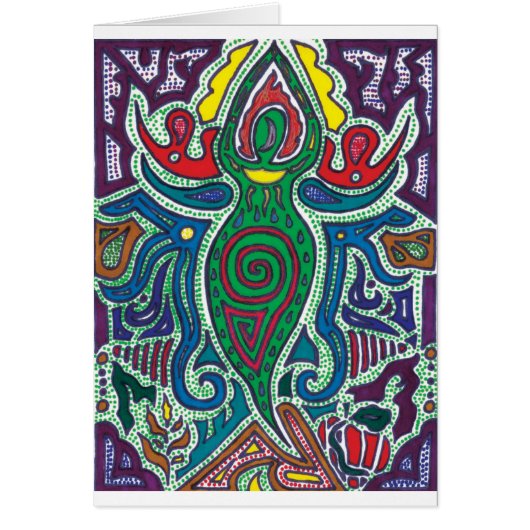 Goddess, Calm in Chaos Cards (Front)