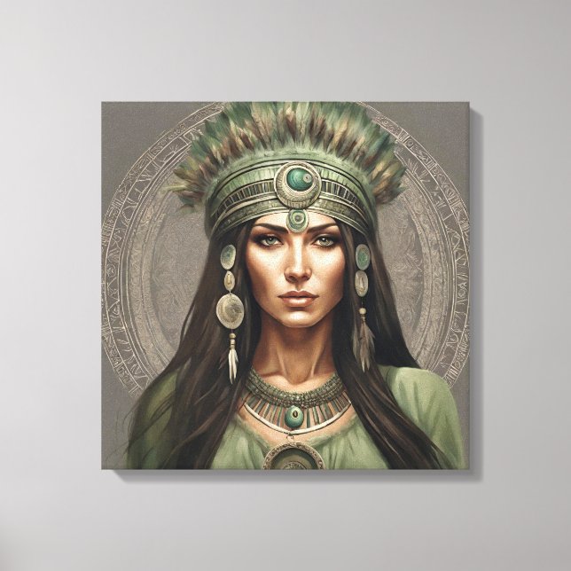 Goddess Canvas Print (Front)
