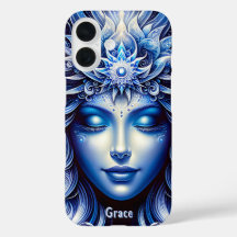Goddess Celestial Blue Head January -  