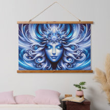 Goddess Celestial Blue Head January -