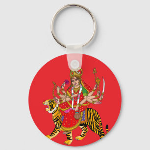 Goddess Chandraghanta Keychain