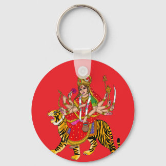 Goddess Chandraghanta Keychain