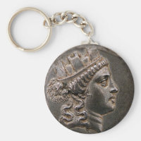 Goddess Cybele Tetradrachm Keychain