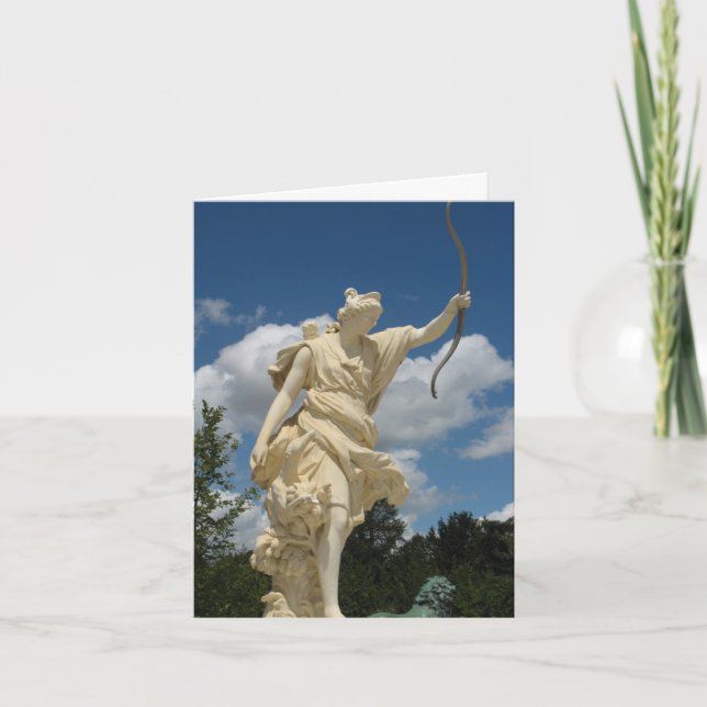 Goddess Diana--Caption reads "You're my goddess" Card (Front)