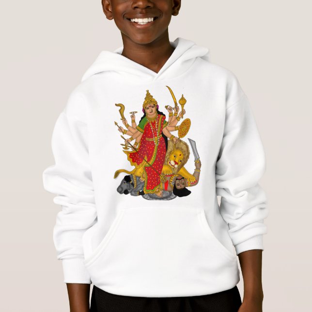 Goddess Durga Hoodie (Front)