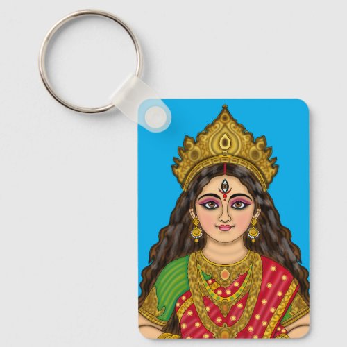 Goddess Durga Keychain