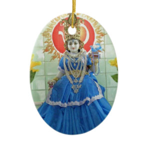 Goddess Durga NavDurga Images Ceramic Ornament