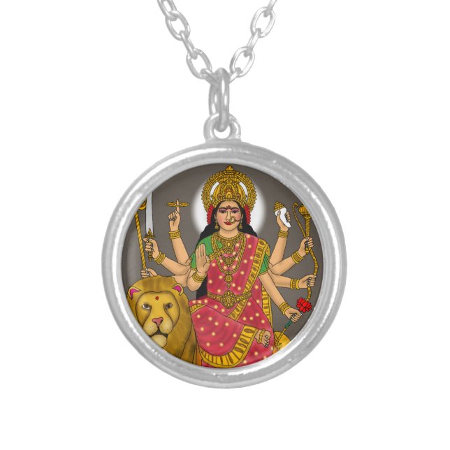 Goddess Durga Necklace (Front)