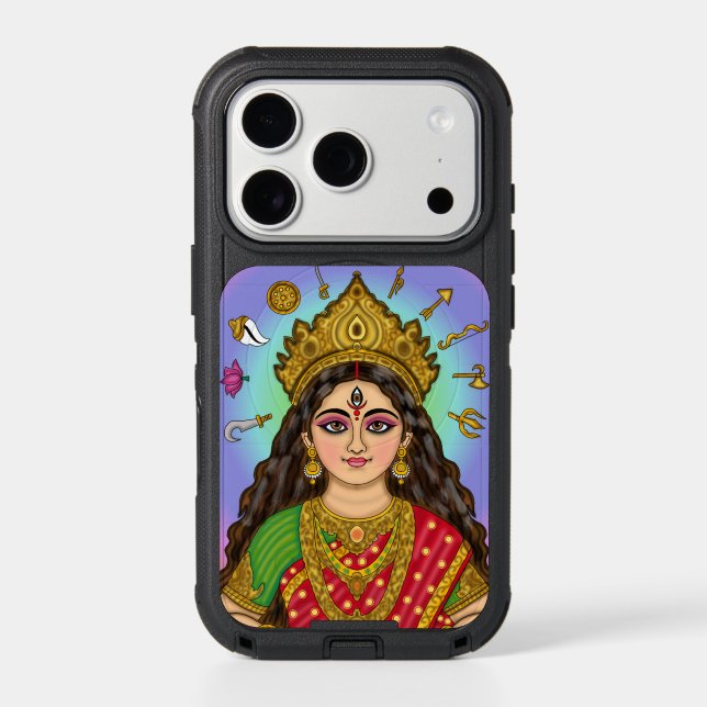 Goddess Durga Phone Cover (Back)