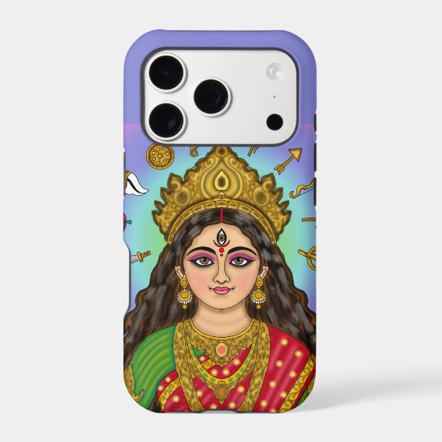 Goddess Durga Phone Cover (Back)