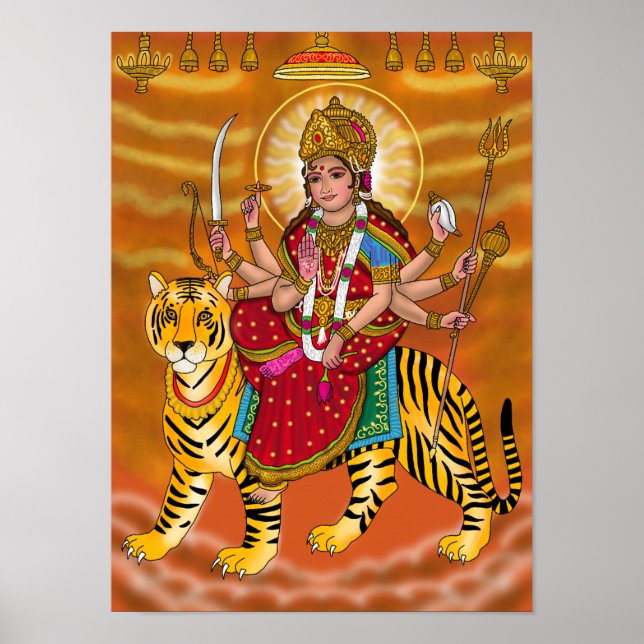 Goddess Durga Poster (Front)
