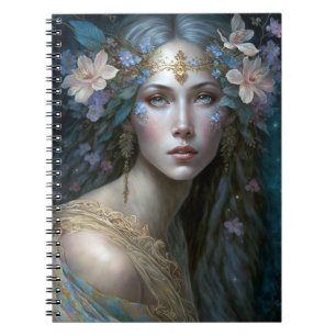 Goddess Fantasy Art Notebook