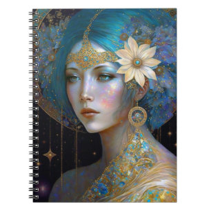 Goddess Fantasy Art Notebook