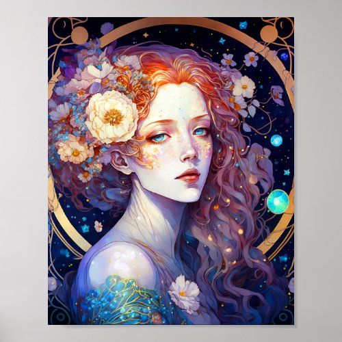 Goddess Fantasy Art Poster