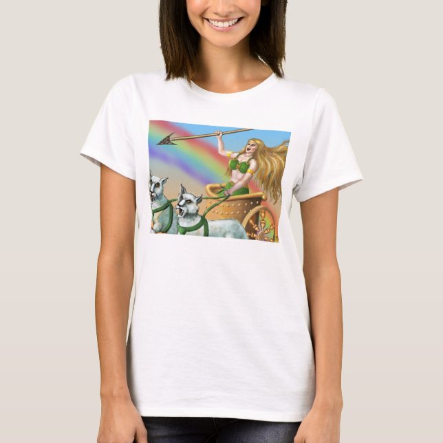 Goddess Freya t shirt (Front)