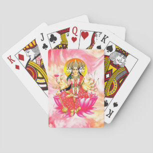 Goddess Gayatri Devi Hindu Deity Poker Cards