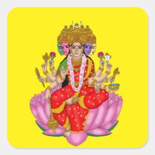 Goddess Gayatri Sticker