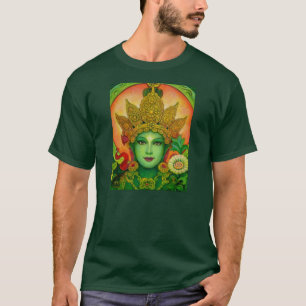 Goddess Green Tara's Face T-Shirt
