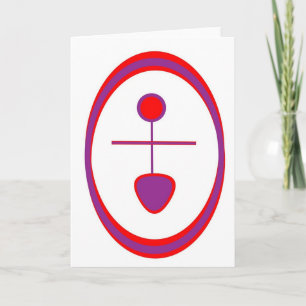 Goddess Greeting 0 (Blank greeting) Card