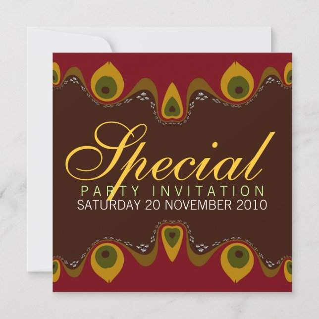 Goddess Inner Flame Special Invitations (Front)