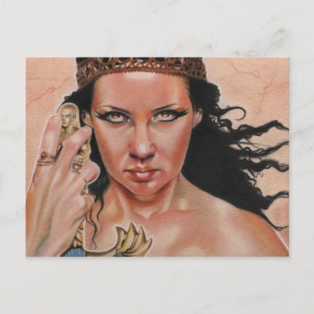 Goddess Isis Postcard (Front)