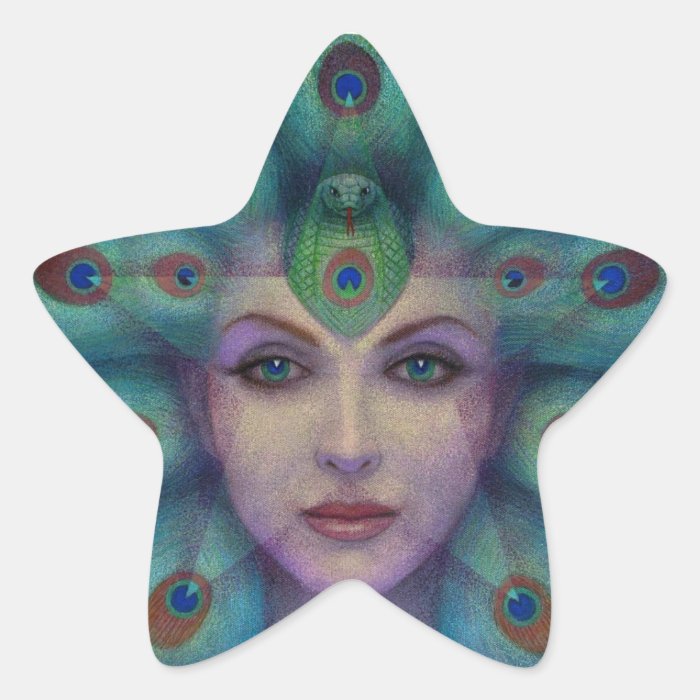 Goddess Isis Star Sticker