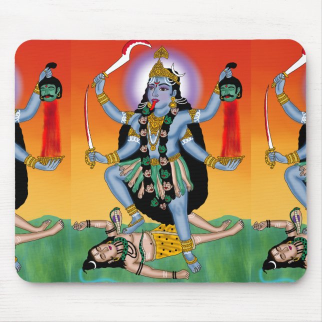 Goddess Kali Mouse Pad (Front)