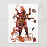 Goddess Kali Postcard