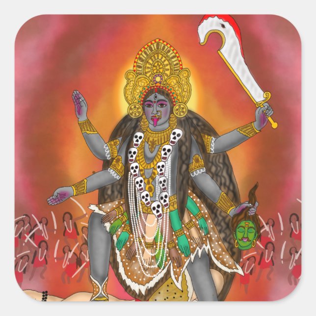 Goddess Kali Stickers (Front)
