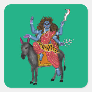 Goddess Kalratri Stickers