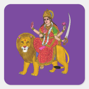 Goddess Katyayani Stickers