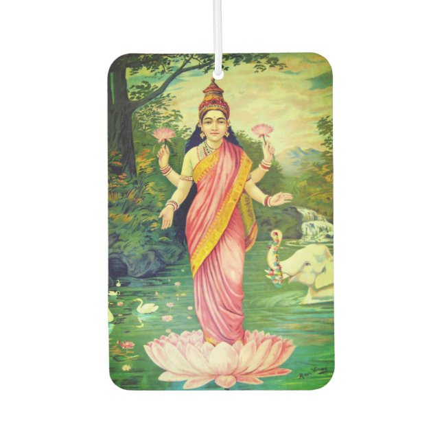 Goddess Lakshmi Air Freshener (Front)