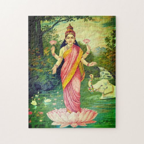 Goddess Lakshmi Jigsaw Puzzle