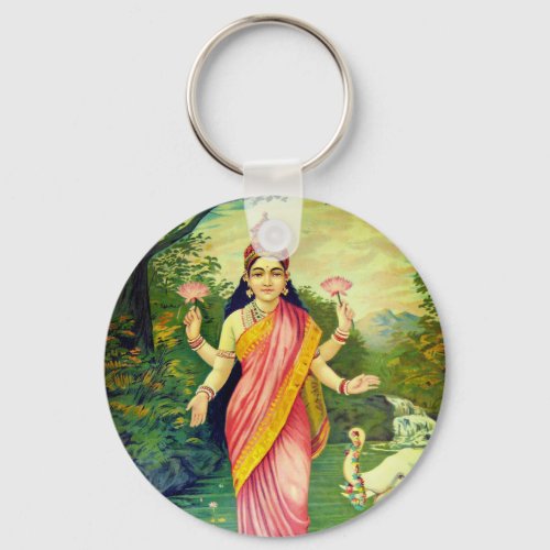 Goddess Lakshmi Keychain