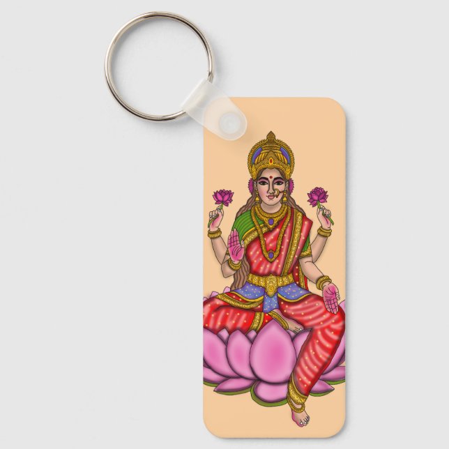 Goddess Lakshmi Keychain (Front)