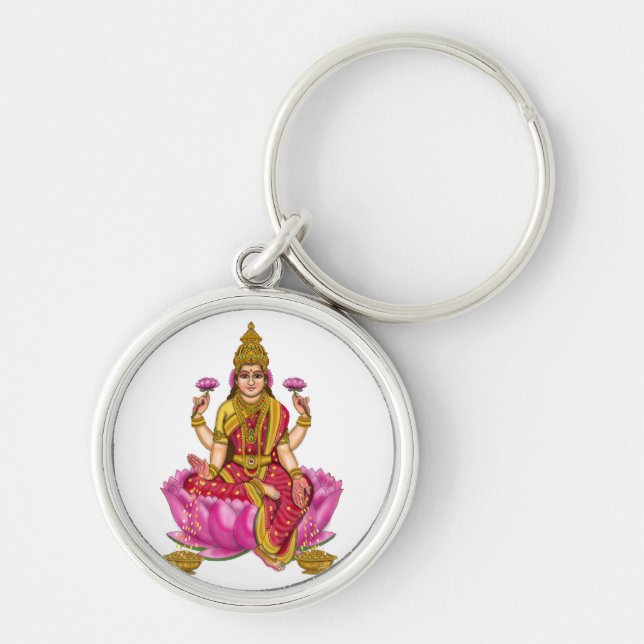 Goddess Lakshmi Keychain (Front)