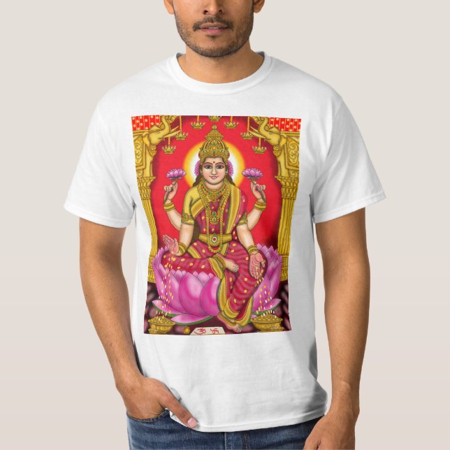 Goddess Lakshmi Men’s T-Shirt (Front)
