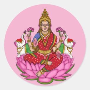 Goddess Lakshmi Sticker