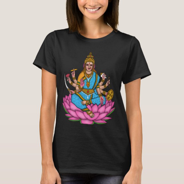 Goddess Lakshmi T-Shirt (Front)