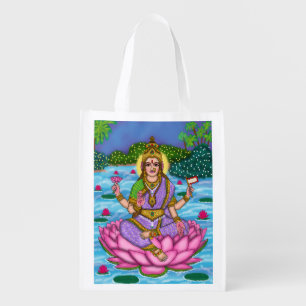 Goddess Lakshmi Tote Bag