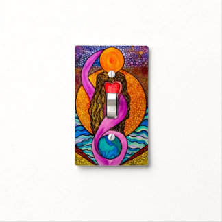 Goddess Light Switch Plate