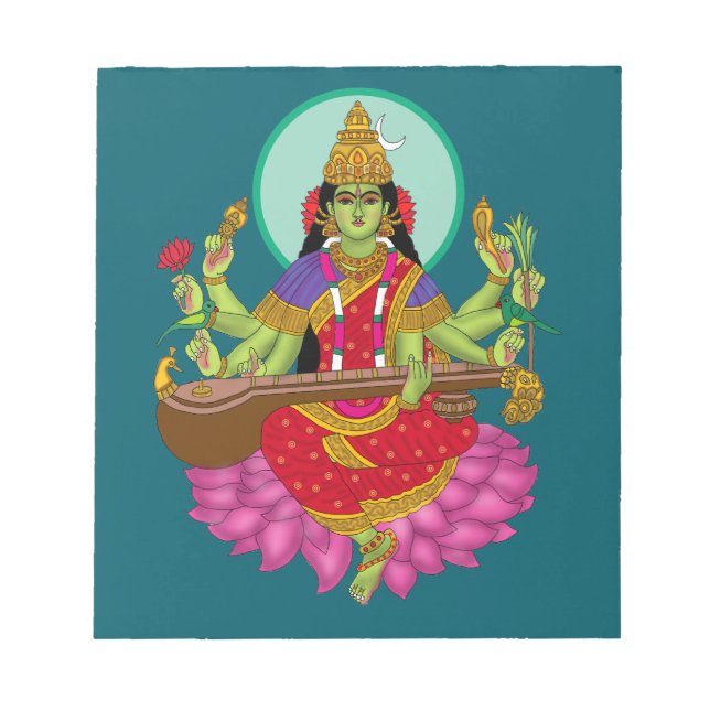 Goddess Matangi  Notepad (Front)