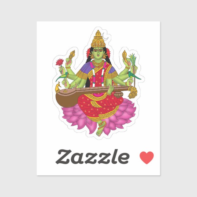 Goddess Matangi  Sticker (Sheet)