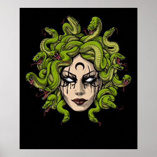 Goddess Medusa Poster