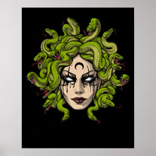 Goddess Medusa Poster