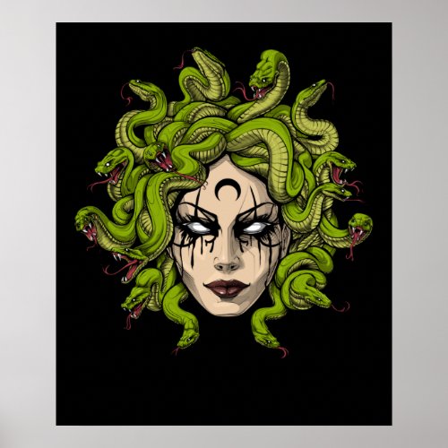 Goddess Medusa Poster
