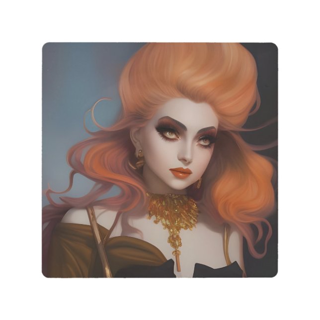 Goddess Metal Print (Front)