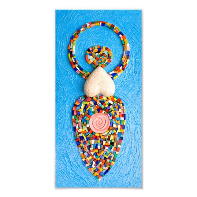 Goddess Mosaic Photo Print (Front)