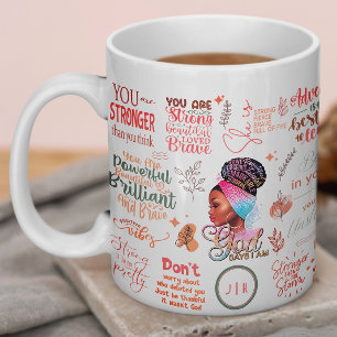 Goddess Motivational African American Woman Coffee Mug