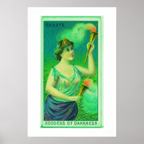 Goddess of Darkness Hekate Poster Print